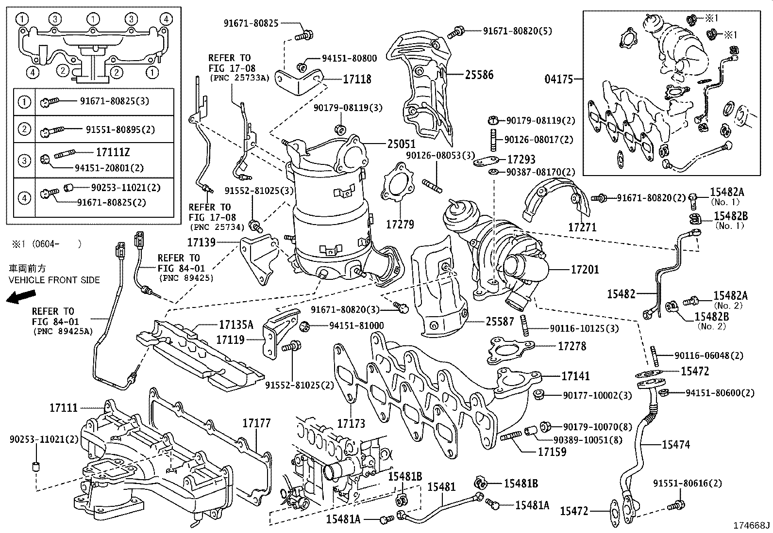 TOYOTA 25051-26020 - Lajitelma, noki / hiukkassuodatinkorjaus inparts.fi