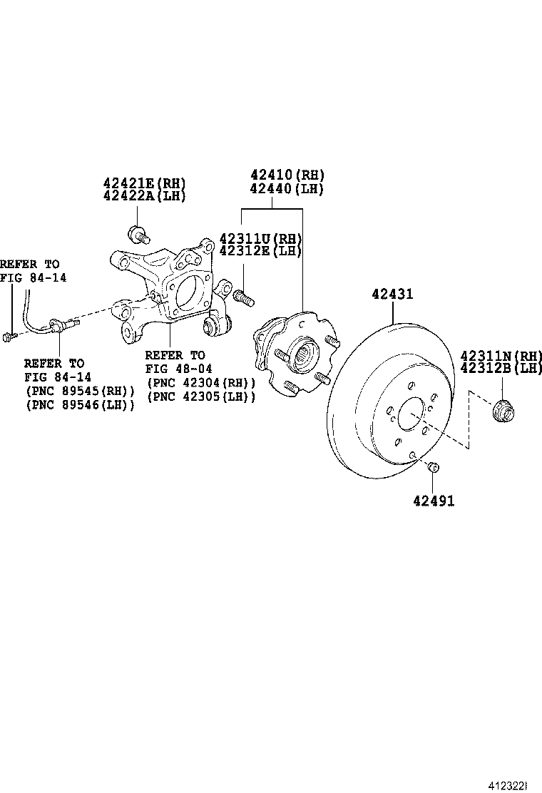 Opel 42431-42060 - Jarrulevy inparts.fi