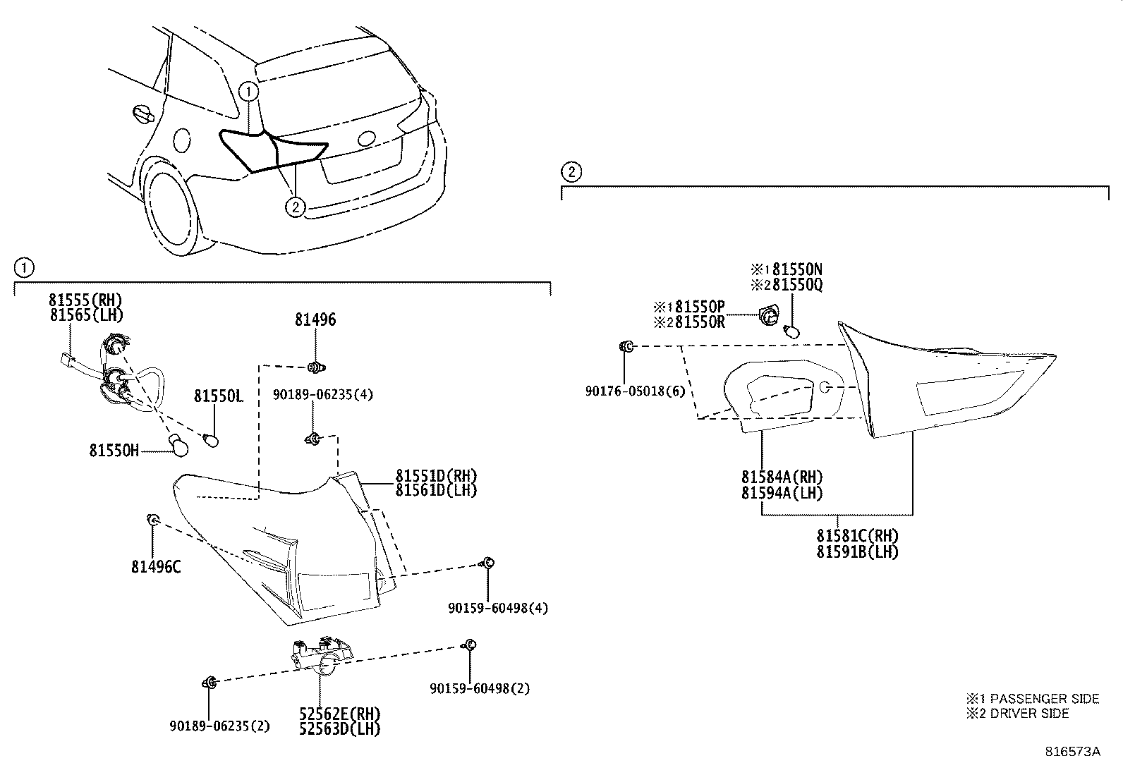 TOYOTA 90080-81089 - Polttimo, huomiovalo inparts.fi