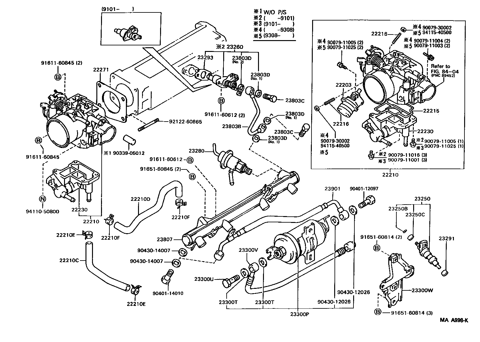 Suzuki 23300-39035 - Polttoainesuodatin inparts.fi