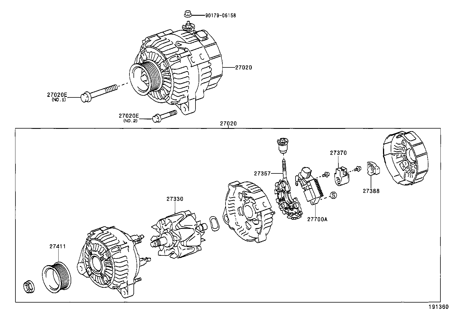 TOYOTA 2733020070 - Pyörijä inparts.fi