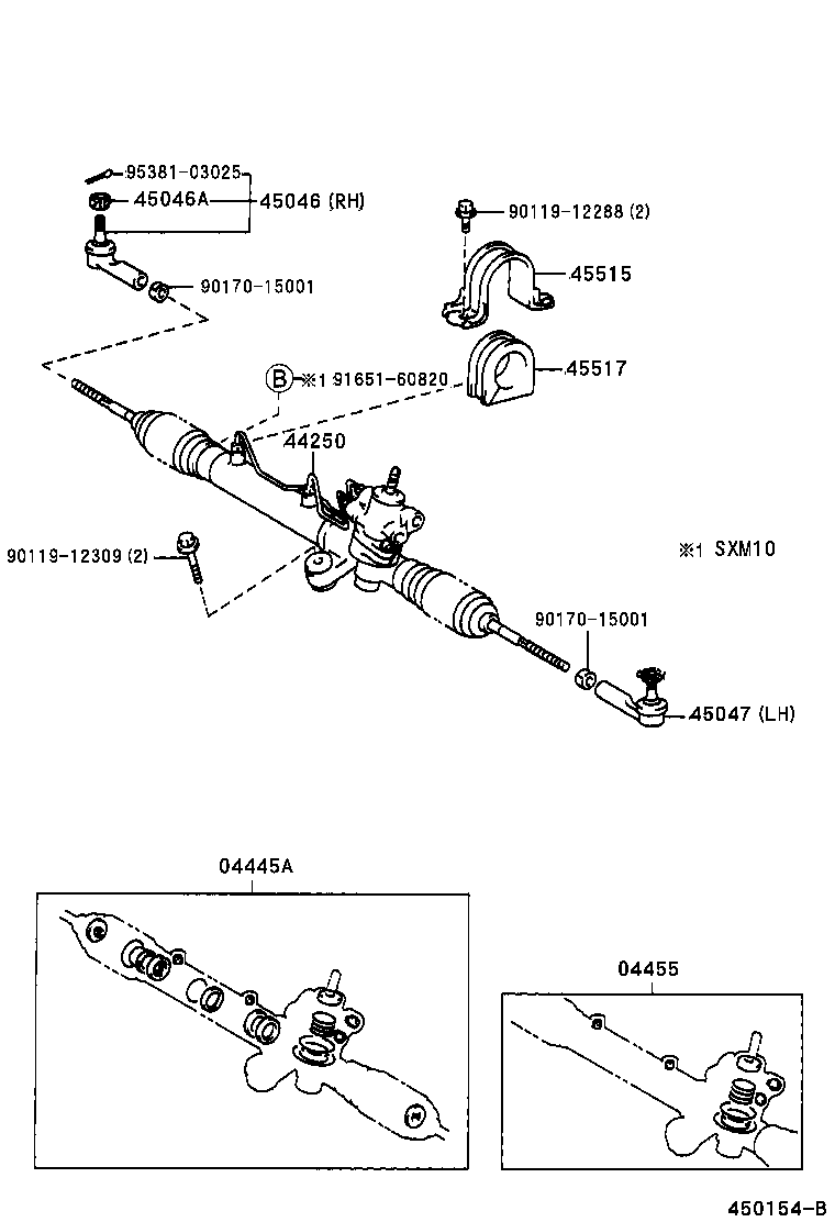 Suzuki 4504629335 - Raidetangon pää inparts.fi