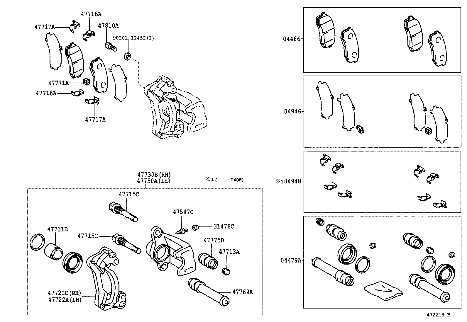 TOYOTA 47731-60020 - Mäntä, jarrusatula inparts.fi