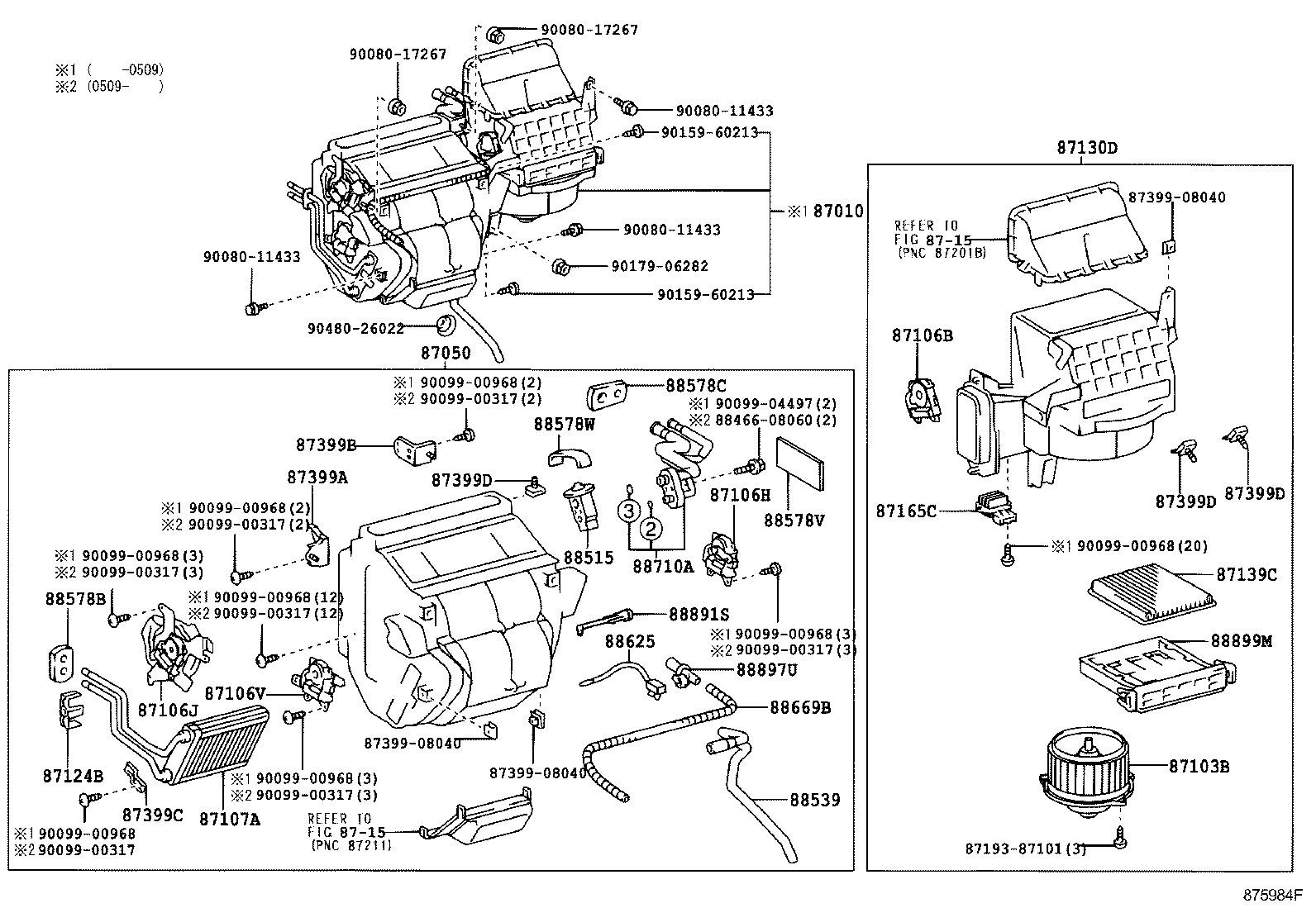 Opel 87139-06030 - Suodatin, sisäilma inparts.fi