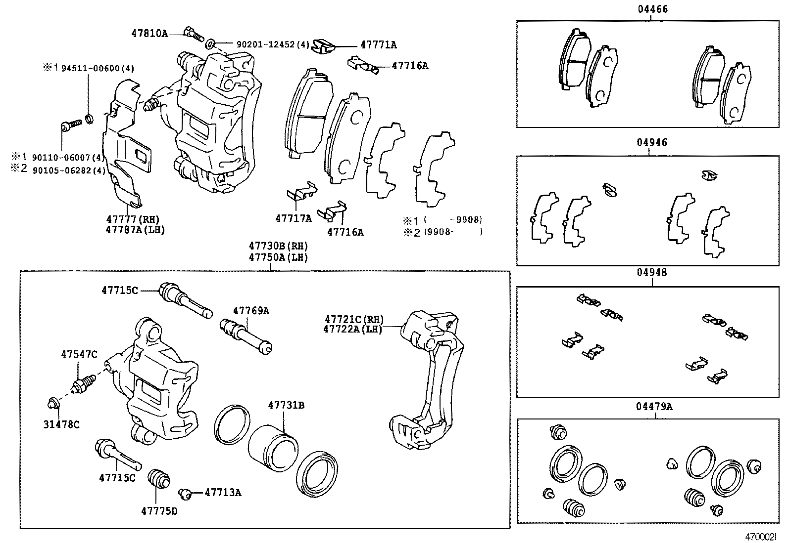 TOYOTA 4773060110 - Jarrusatula inparts.fi