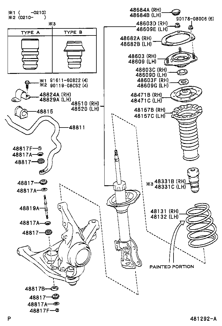 TOYOTA 48609-0D010 - Jousijalan tukilaakeri inparts.fi