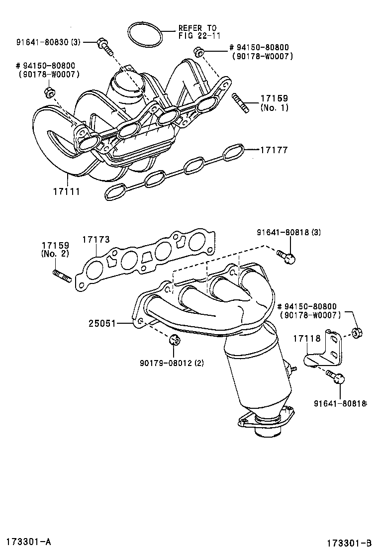 TOYOTA 25051-0J010 - Katalysaattori inparts.fi