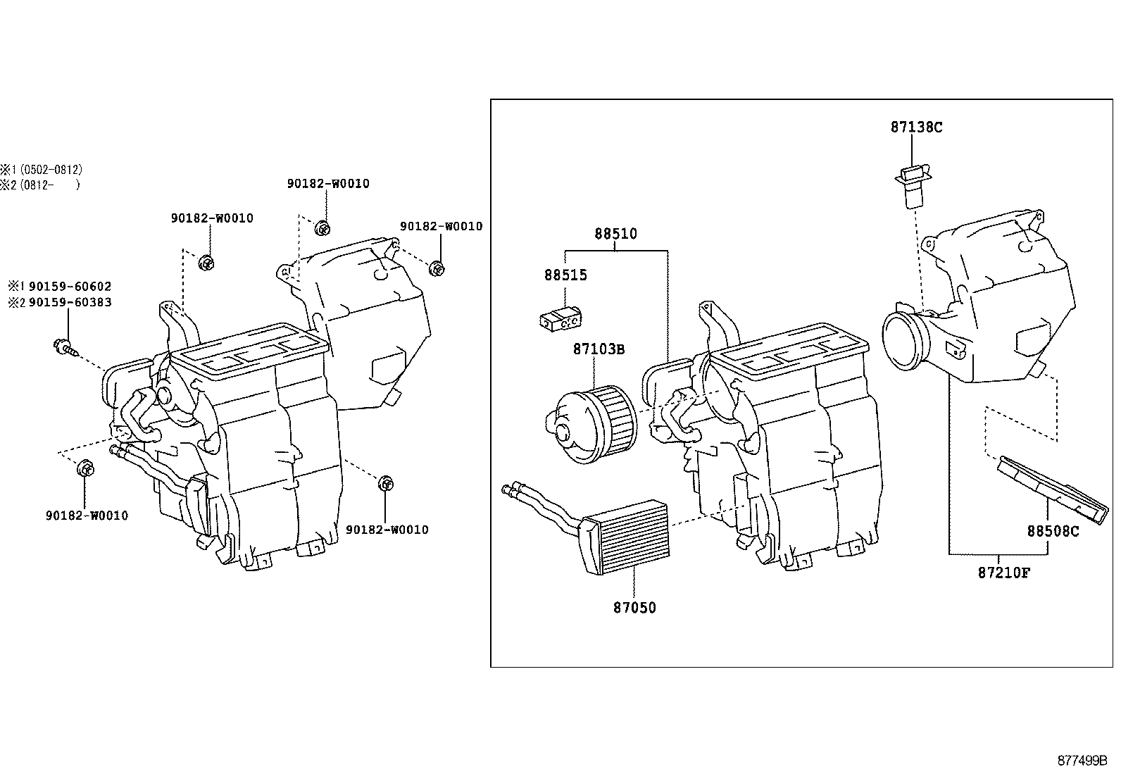 CITROËN 885150H010 - Paisuntaventtiili, ilmastointilaite inparts.fi