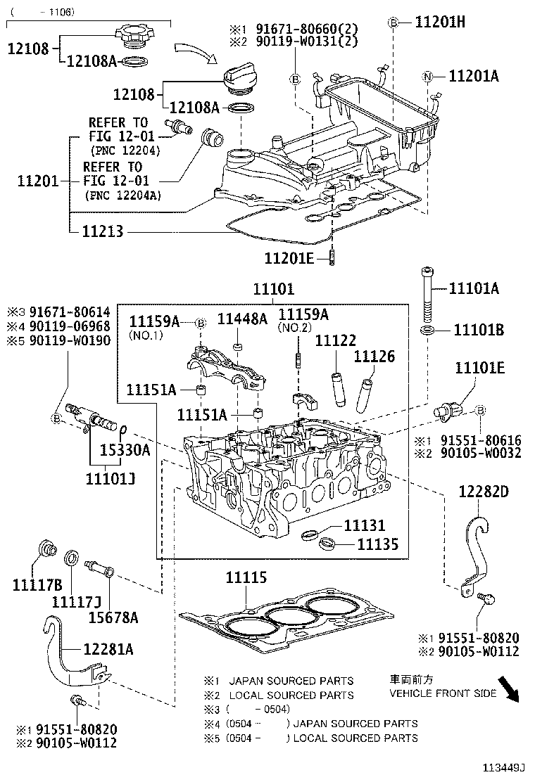 TOYOTA 90919-W5003 - Impulssianturi, kampiakseli inparts.fi