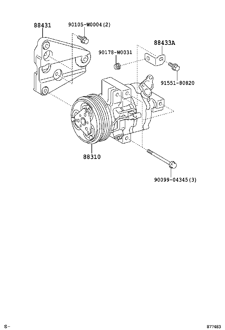 PEUGEOT 883100H010 - Kompressori, ilmastointilaite inparts.fi