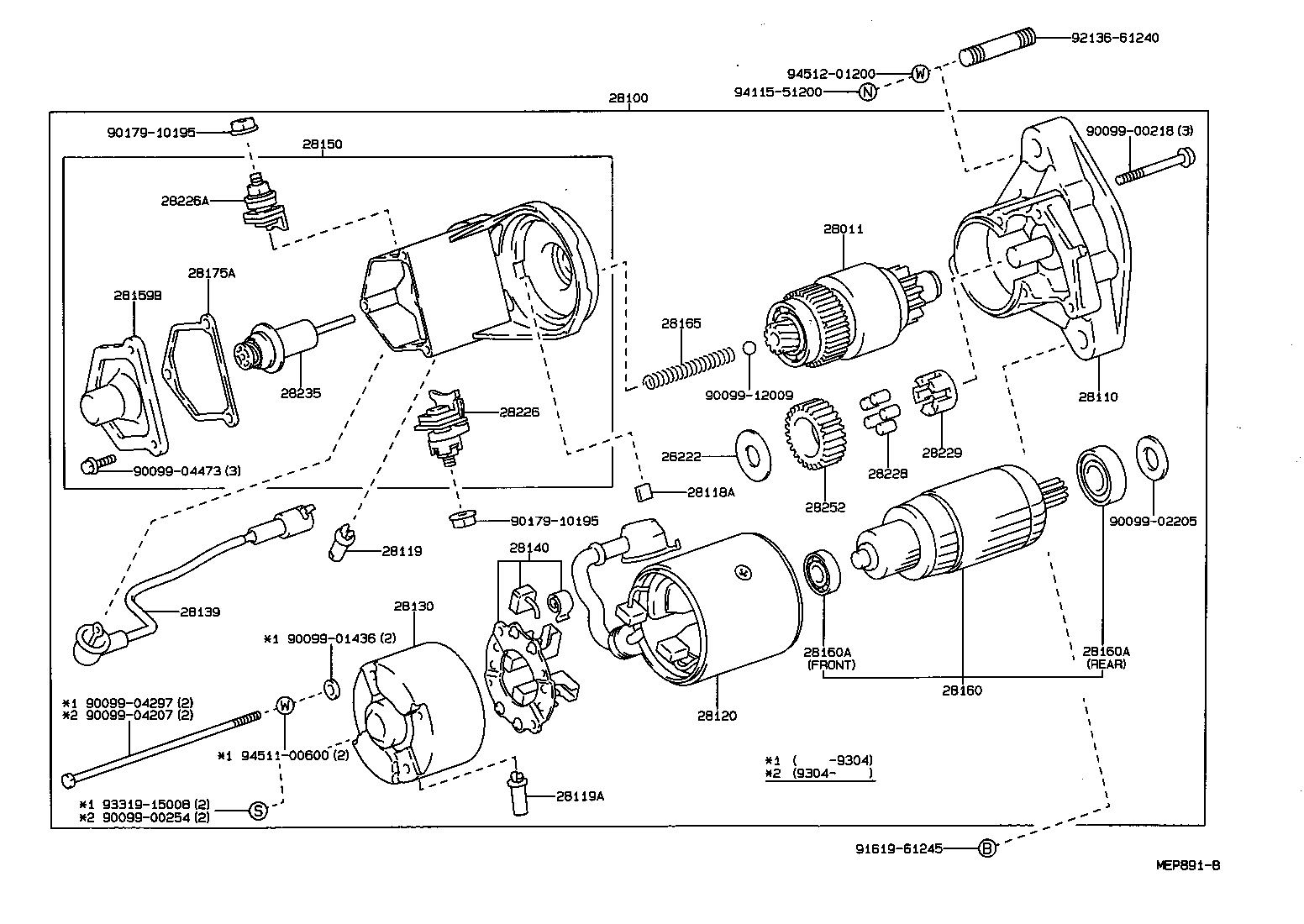 TOYOTA 28120-56071 - Kenttäkäämi, käynnistinmoott. inparts.fi