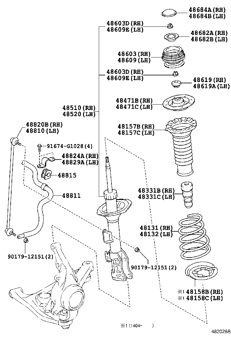 TOYOTA 48157-52030 - Pölysuojasarja, iskunvaimennin inparts.fi