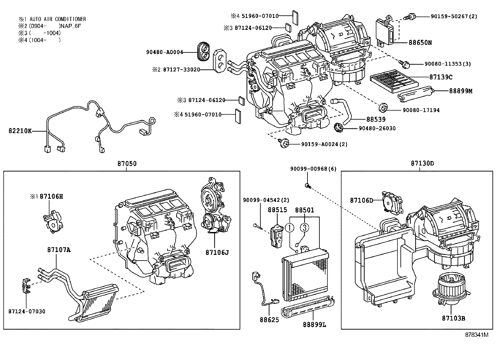 TOYOTA 87139-07010 - Suodatin, sisäilma inparts.fi