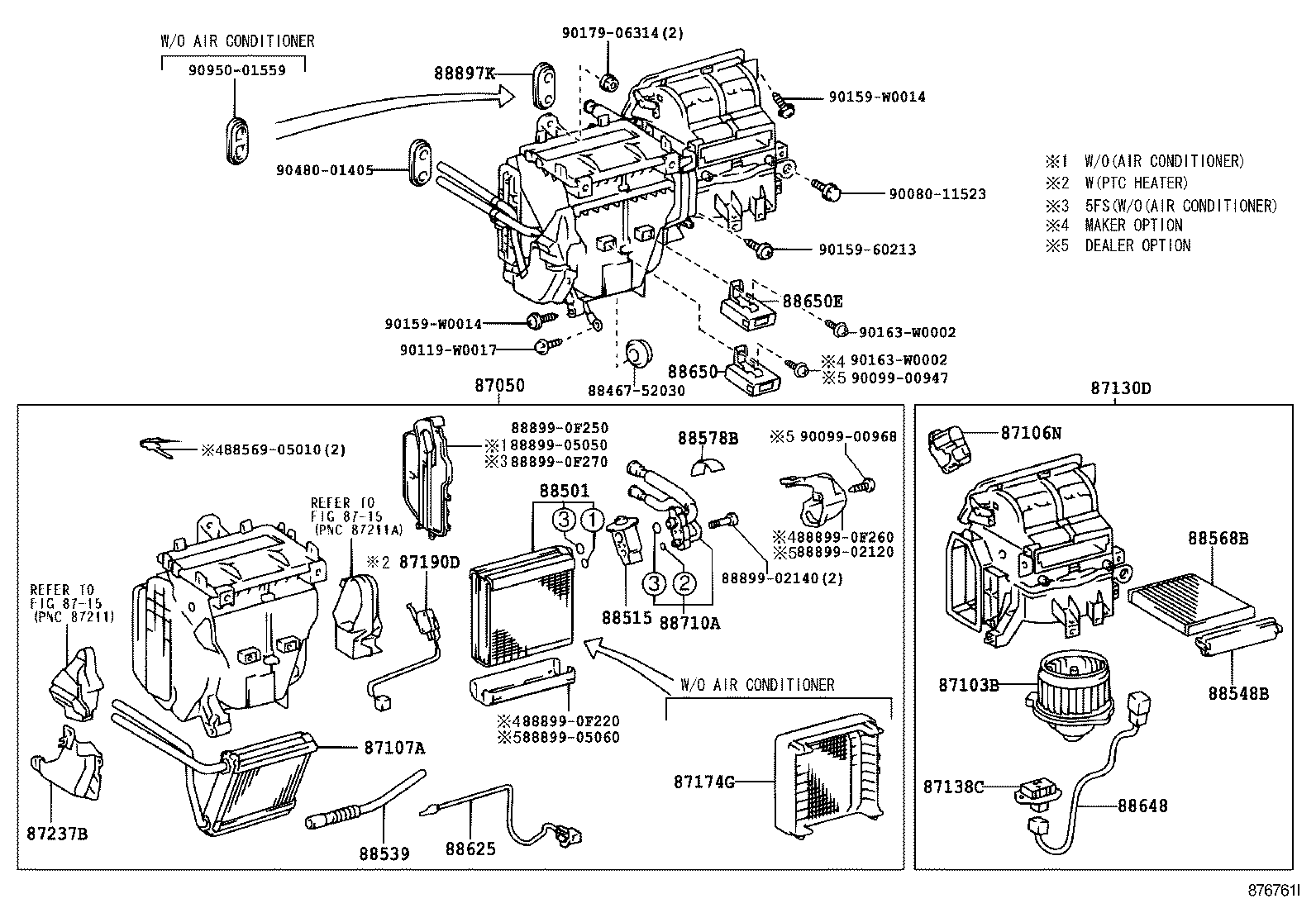 TOYOTA 8710302080 - Sisätilapuhallin inparts.fi