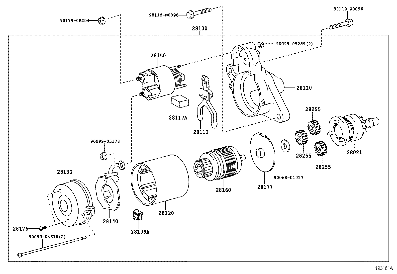 TOYOTA 281600D130 - Ankkuri, käynnistinmoottori inparts.fi