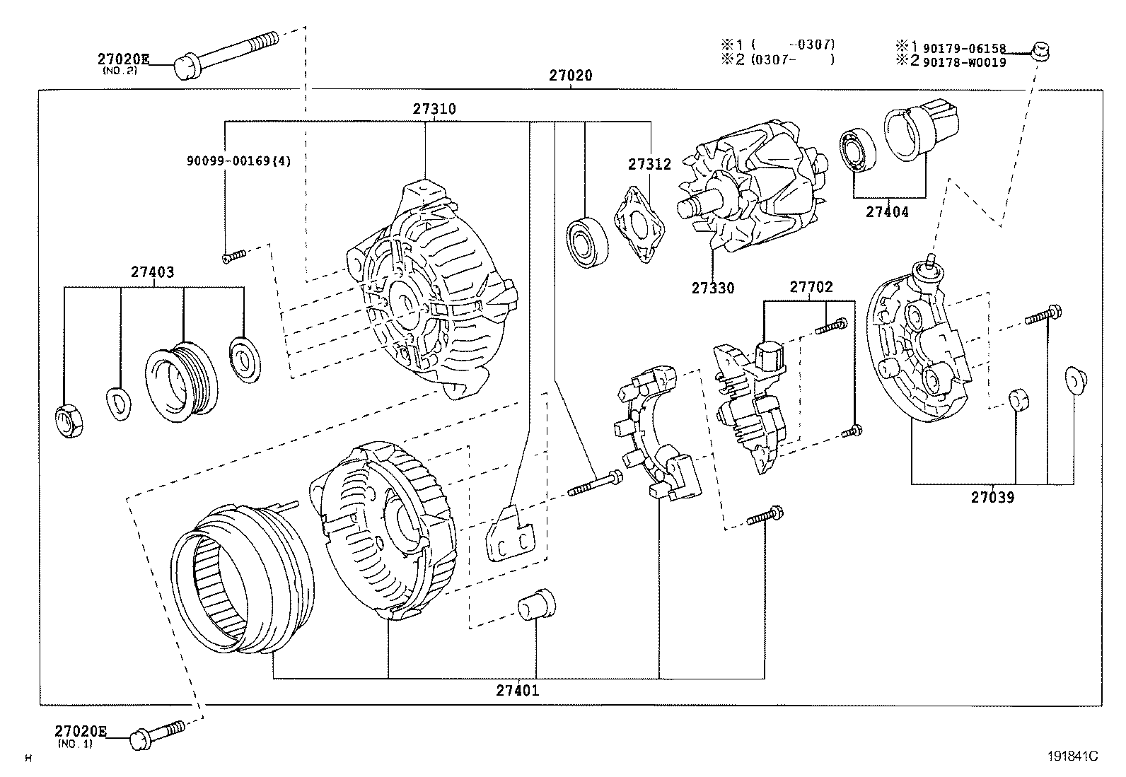 TOYOTA 27060-0H070 - Laturi inparts.fi