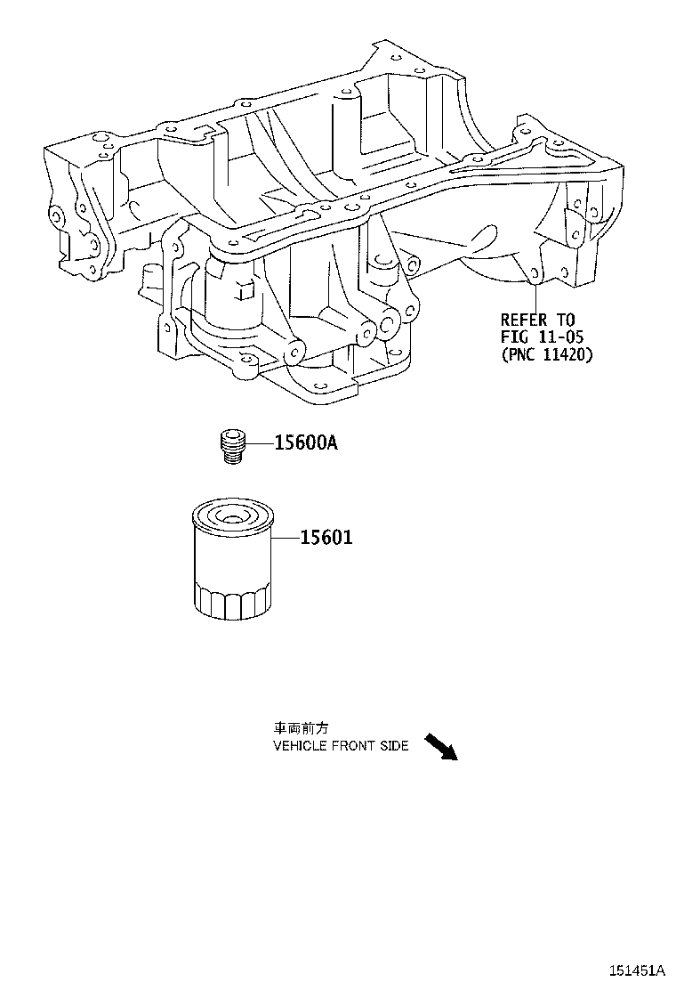 TOYOTA 90915-10004 - Öljynsuodatin inparts.fi