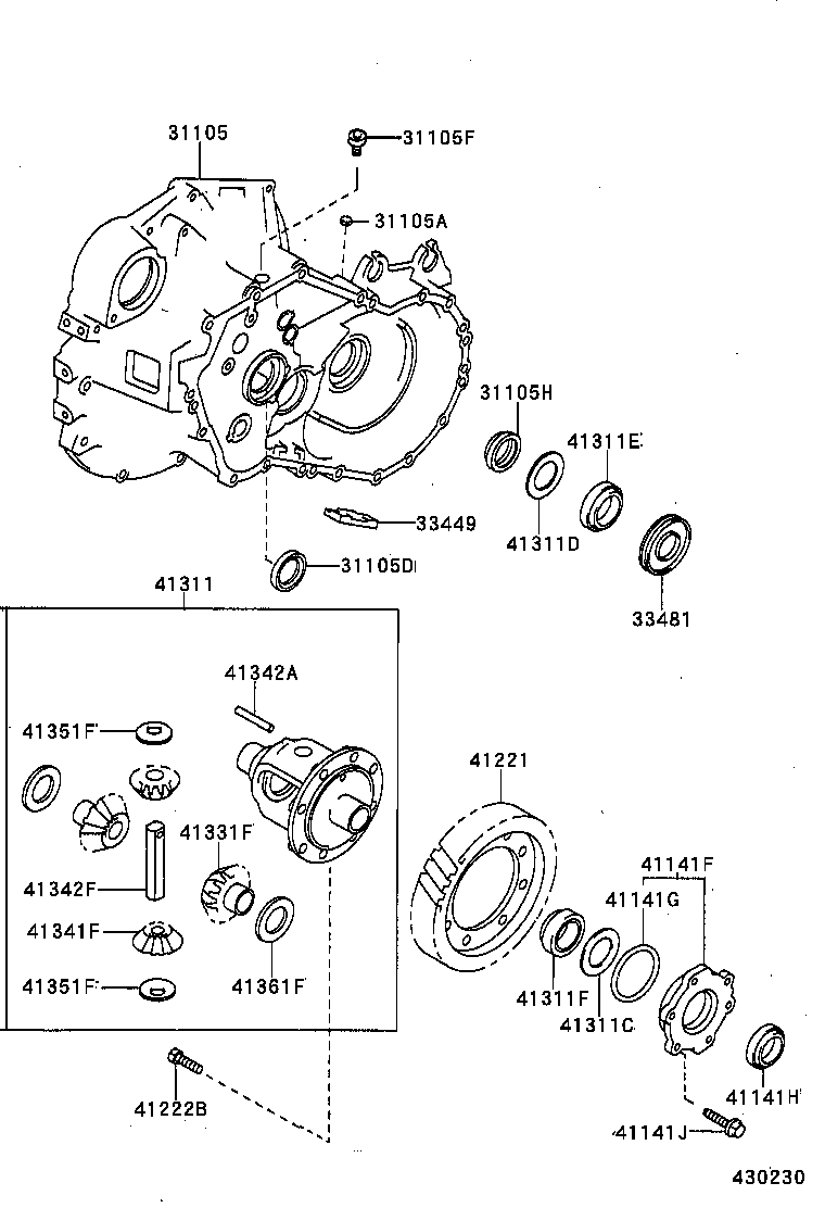 TOYOTA 9031135049 - Akselitiiviste, nokka-akseli inparts.fi