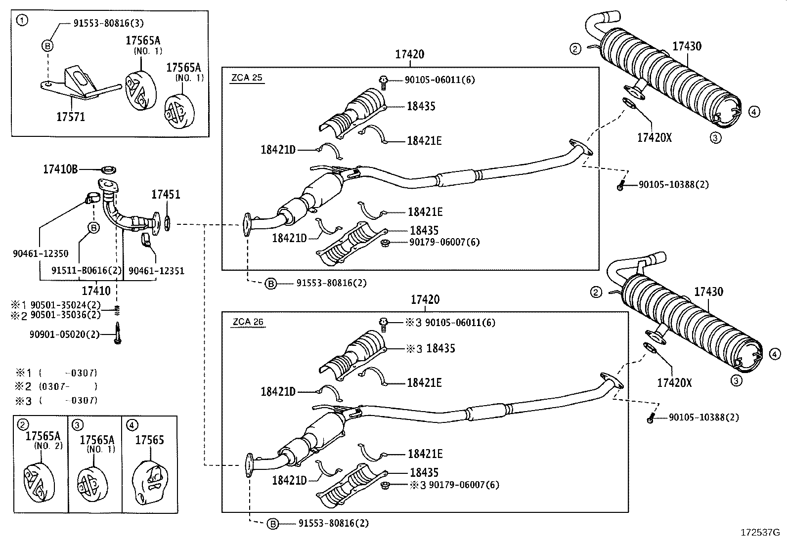 TOYOTA 17565-15070 - Laakerin holkki, vakaaja inparts.fi