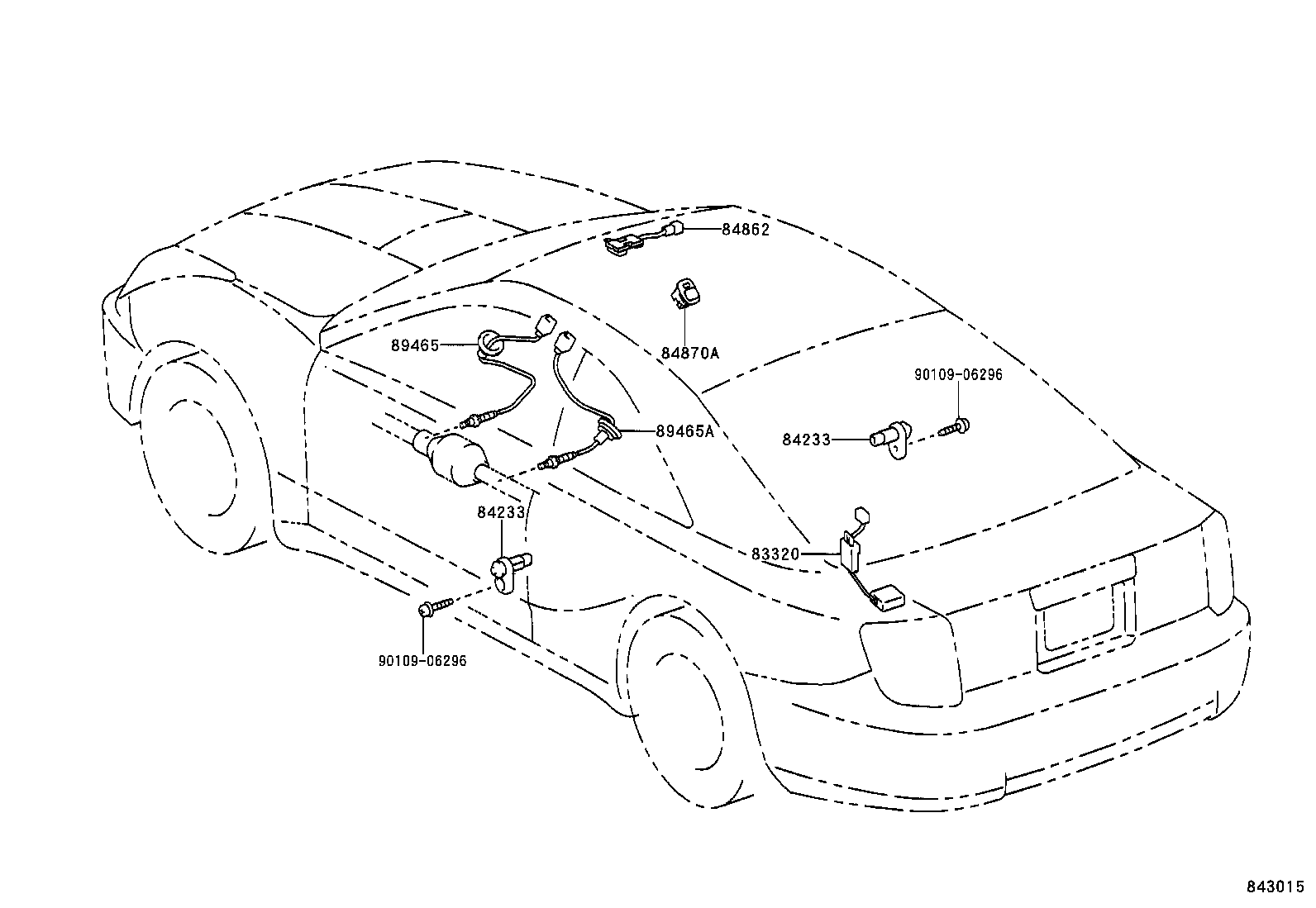 TOYOTA 89465 20710 - Lambdatunnistin inparts.fi