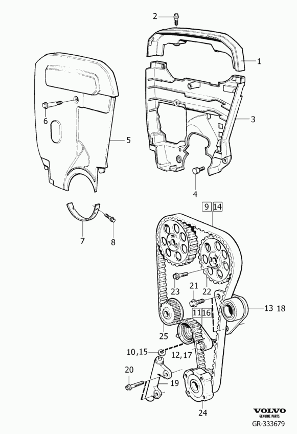 Volvo 2 717 46 - Hammashihnat inparts.fi