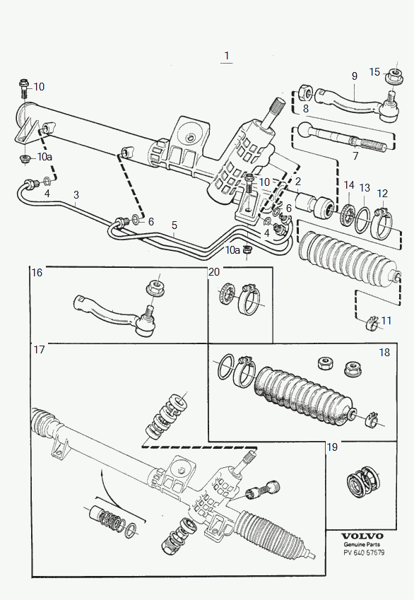 FORD 271601 - Paljekumisarja, ohjaus inparts.fi