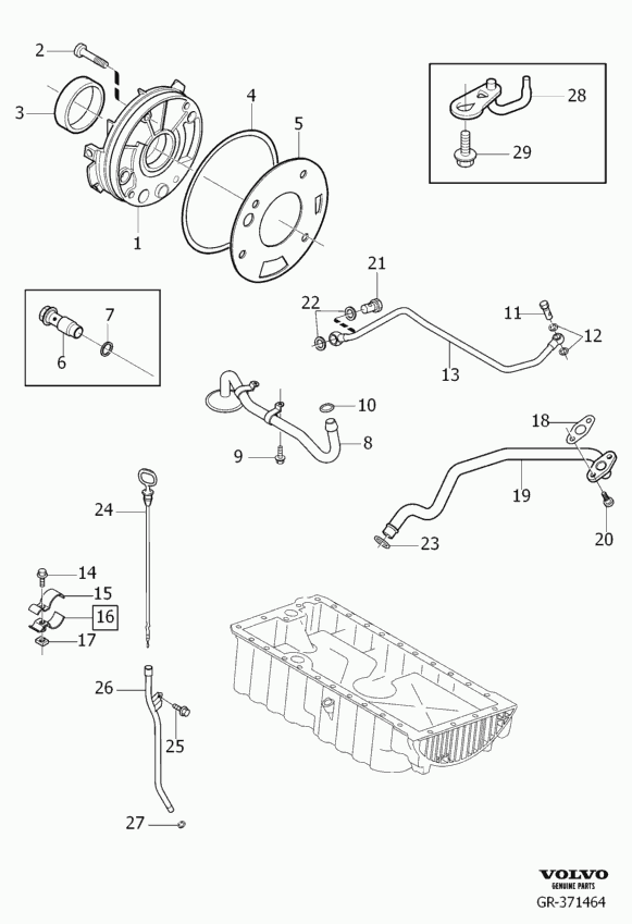 Volvo 11998 - Tiivisterengas inparts.fi