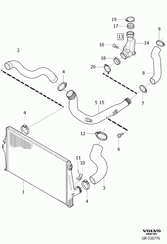 Volvo 31274553 - Välijäähdytin inparts.fi