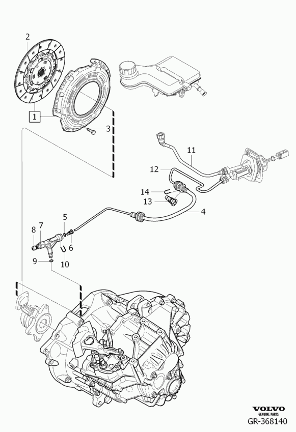 Volvo 30750462 - Kytkinpaketti inparts.fi