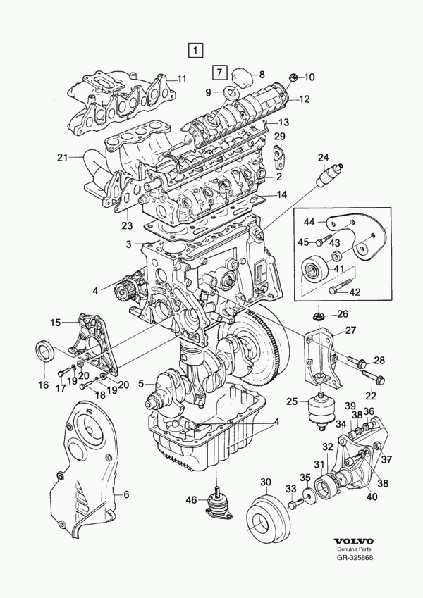 Volvo 3 467 605 - Tiiviste, sylinterikansi inparts.fi