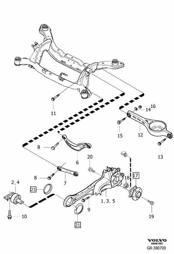 FORD 31262930 - Tukivarsi, pyöräntuenta inparts.fi