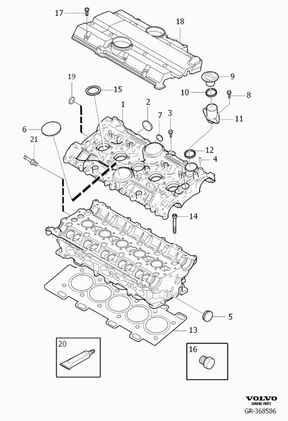 DAEWOO 31251501 - Tiiviste, sylinterikansi inparts.fi