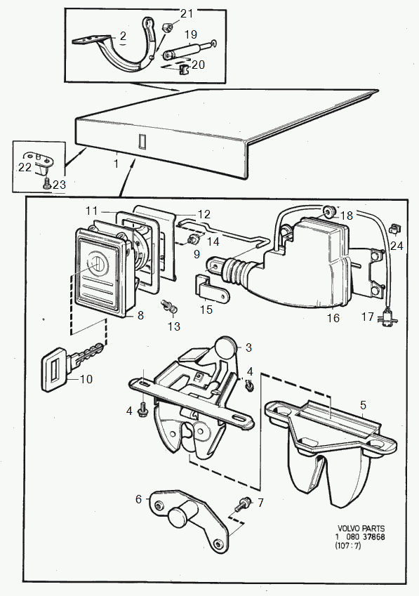 ISUZU 1334023 - Vesipumppu inparts.fi