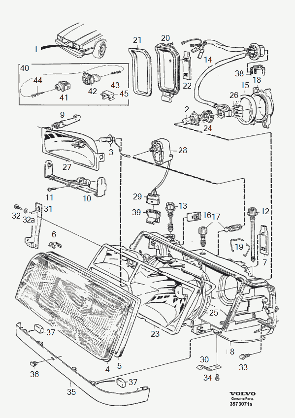 Volvo 1369439 - Noki / hiukkassuodatin, korjaussarja inparts.fi