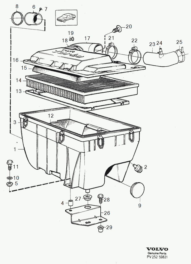 FORD 1257342 - Pyöränlaakerisarja inparts.fi