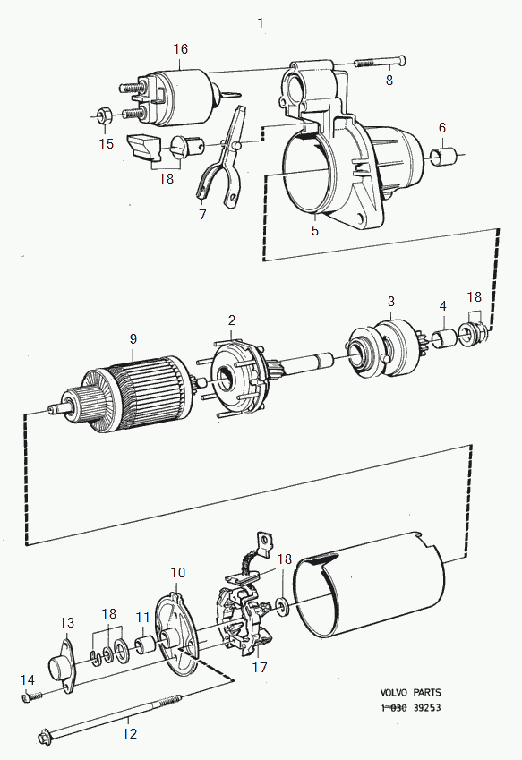 Volvo 1363546 - Magneettikytkin, käynnistin inparts.fi