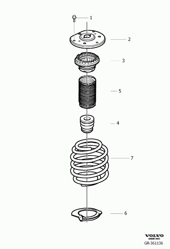 FORD 31277826 - Jousijalan tukilaakeri inparts.fi