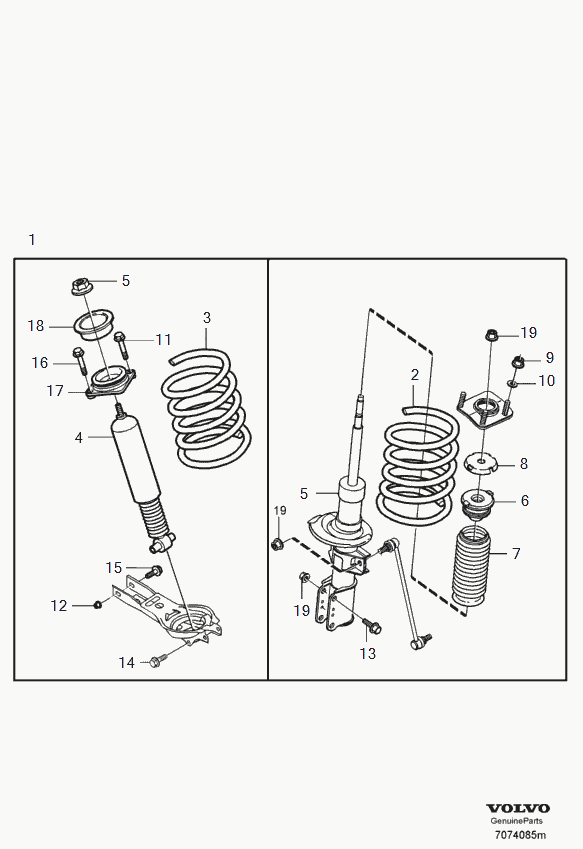 Volvo 8667252 - Iskunvaimennin inparts.fi