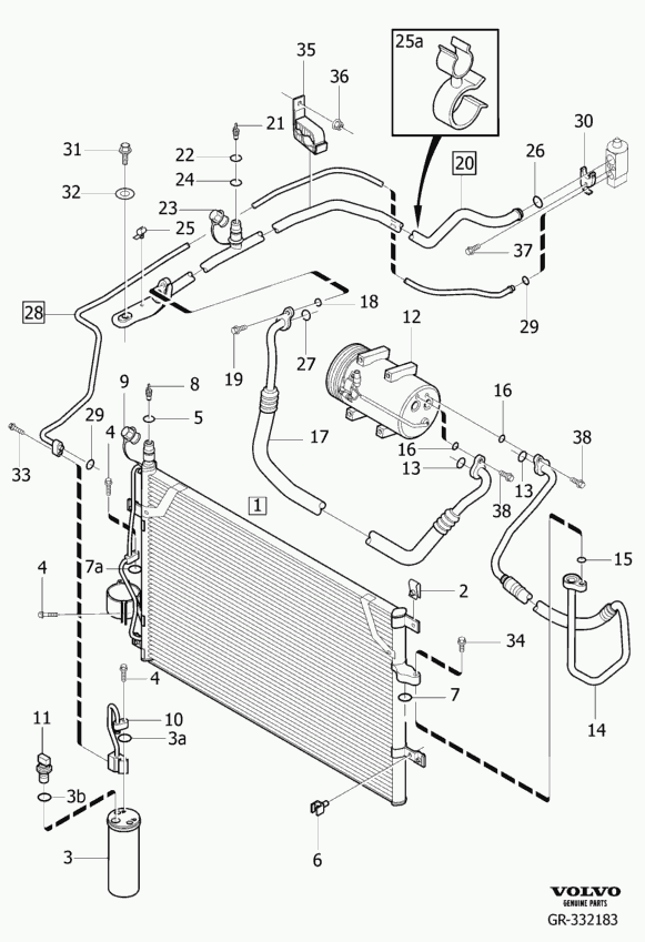 Volvo 9166166 - O-ring inparts.fi