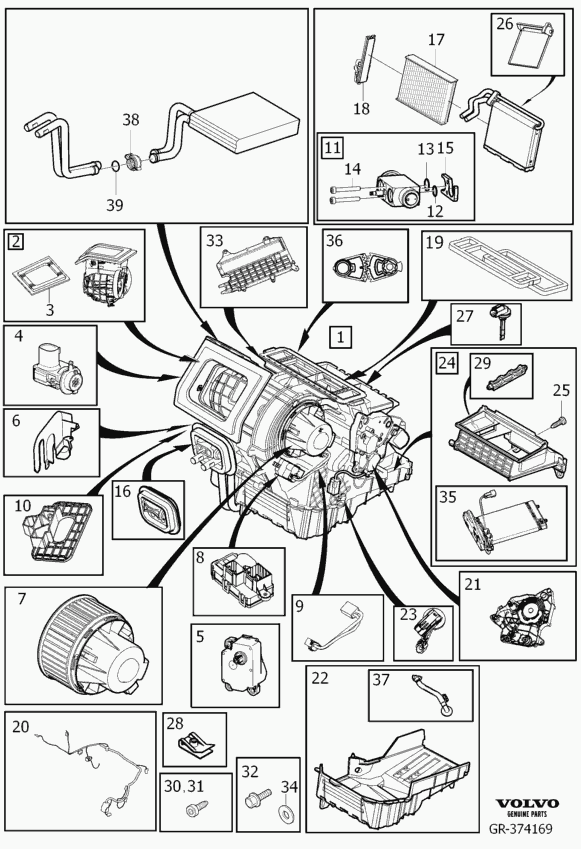 FORD 31 369 455 - Suodatin, sisäilma inparts.fi