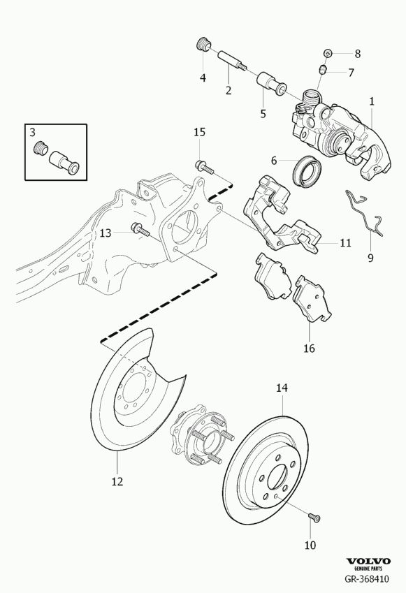 Volvo 30723294 - Pyöränlaakerisarja inparts.fi