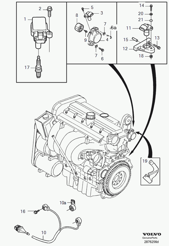 Volvo 8692071 - Sytytystulppa inparts.fi