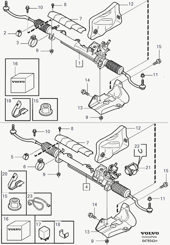 Volvo 36050361 - Ohjausvaihde inparts.fi