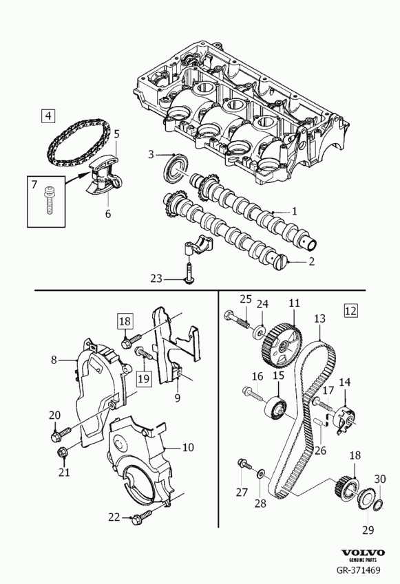 Volvo 8 653 650 - Hammashihnat inparts.fi