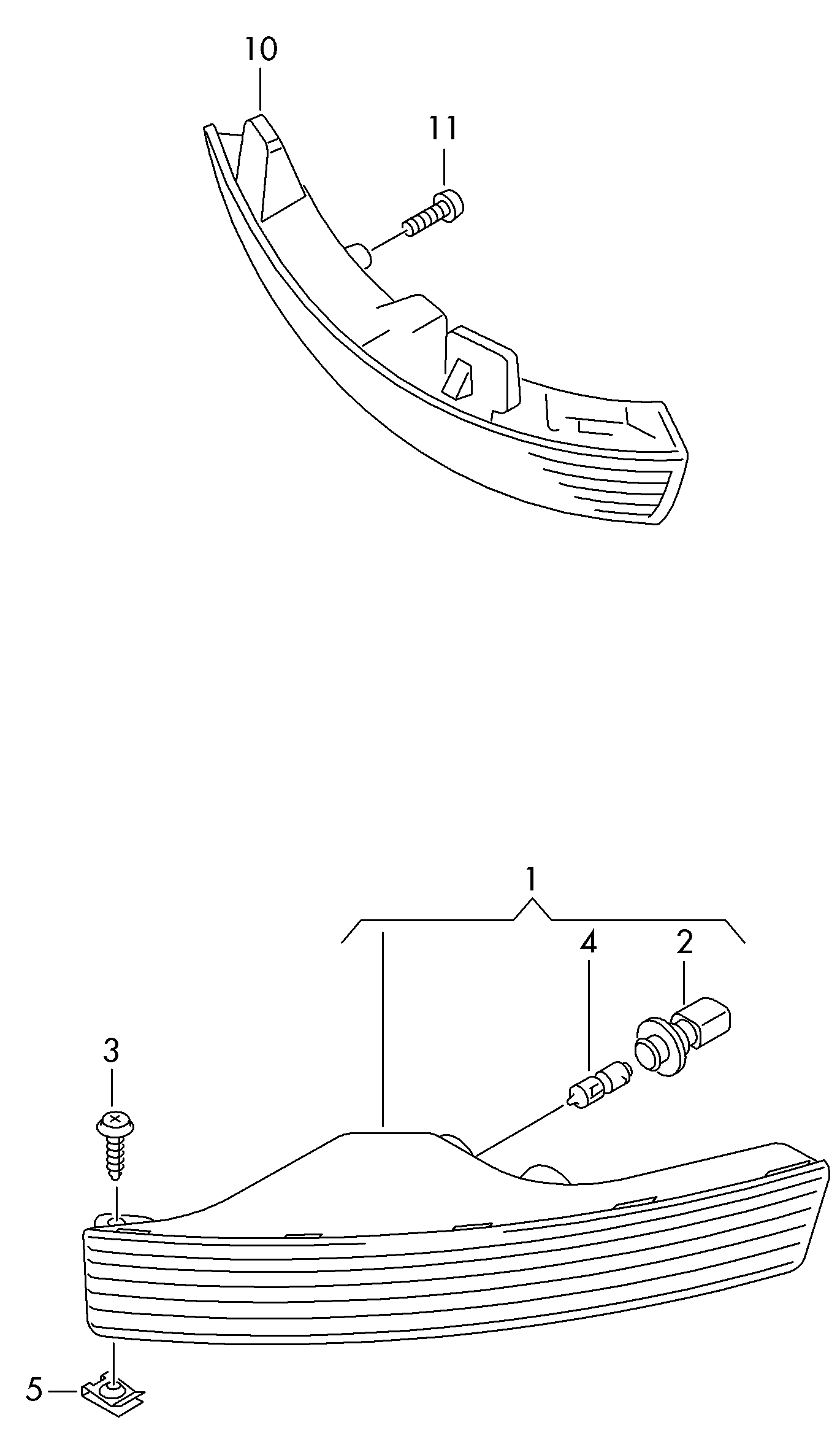 Skoda 1K0949102 - Ulkopeili inparts.fi