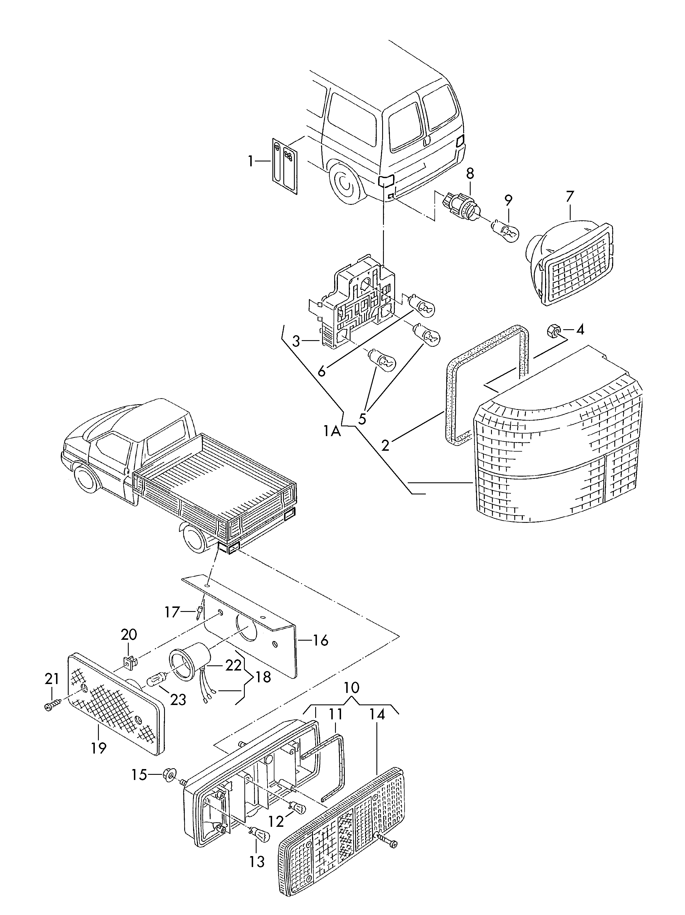 VAG 283 945 223F - Lasi, takavalo inparts.fi