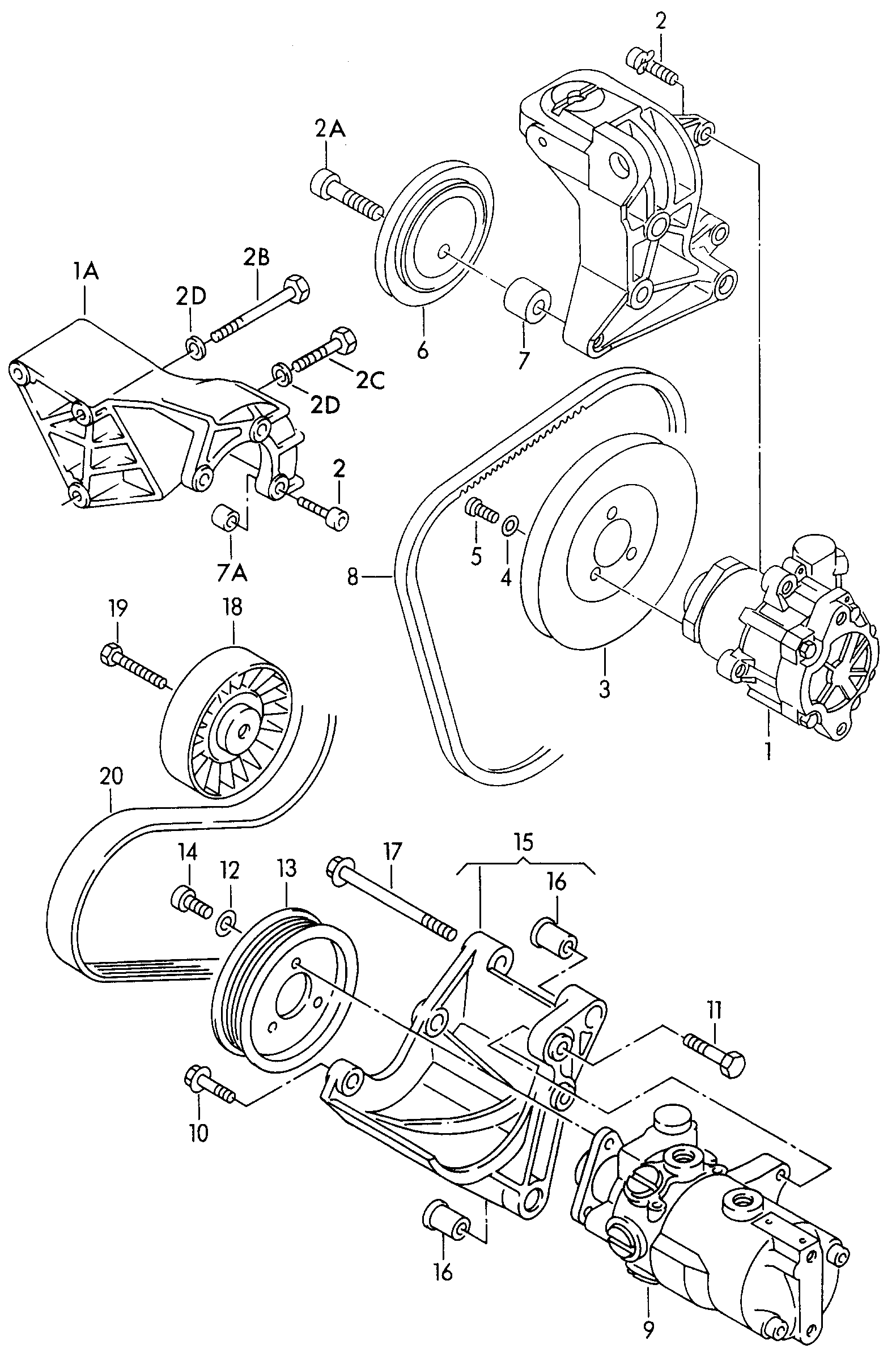 VW 074 145 933 G - Moniurahihna inparts.fi