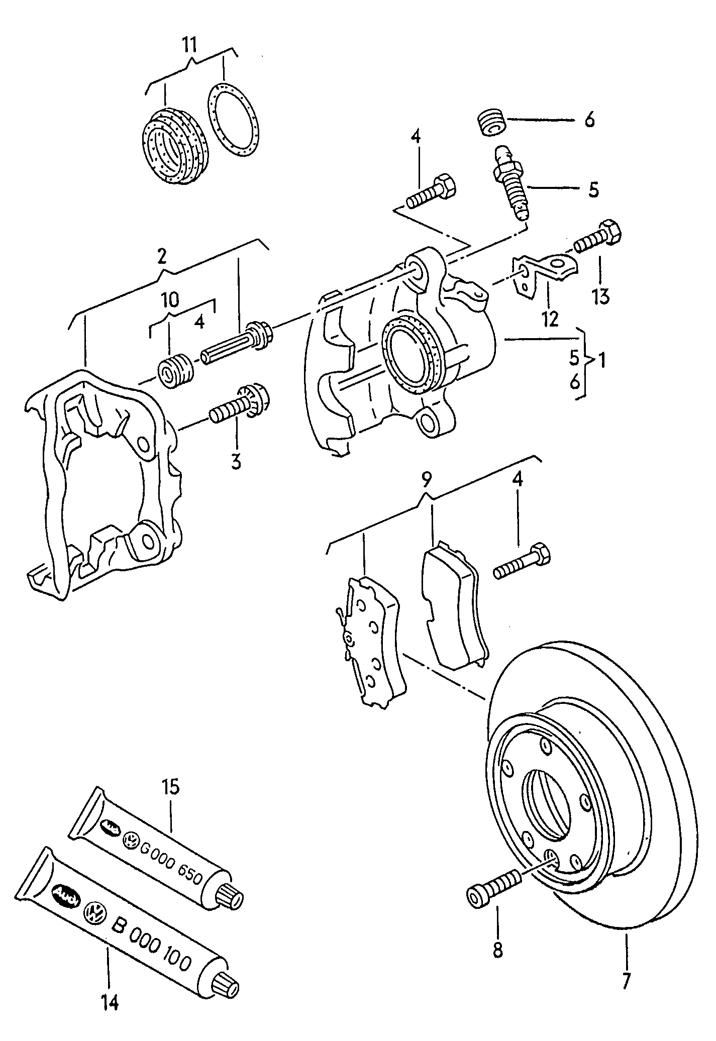 VAG 701 615 301 C - Jarrulevy inparts.fi