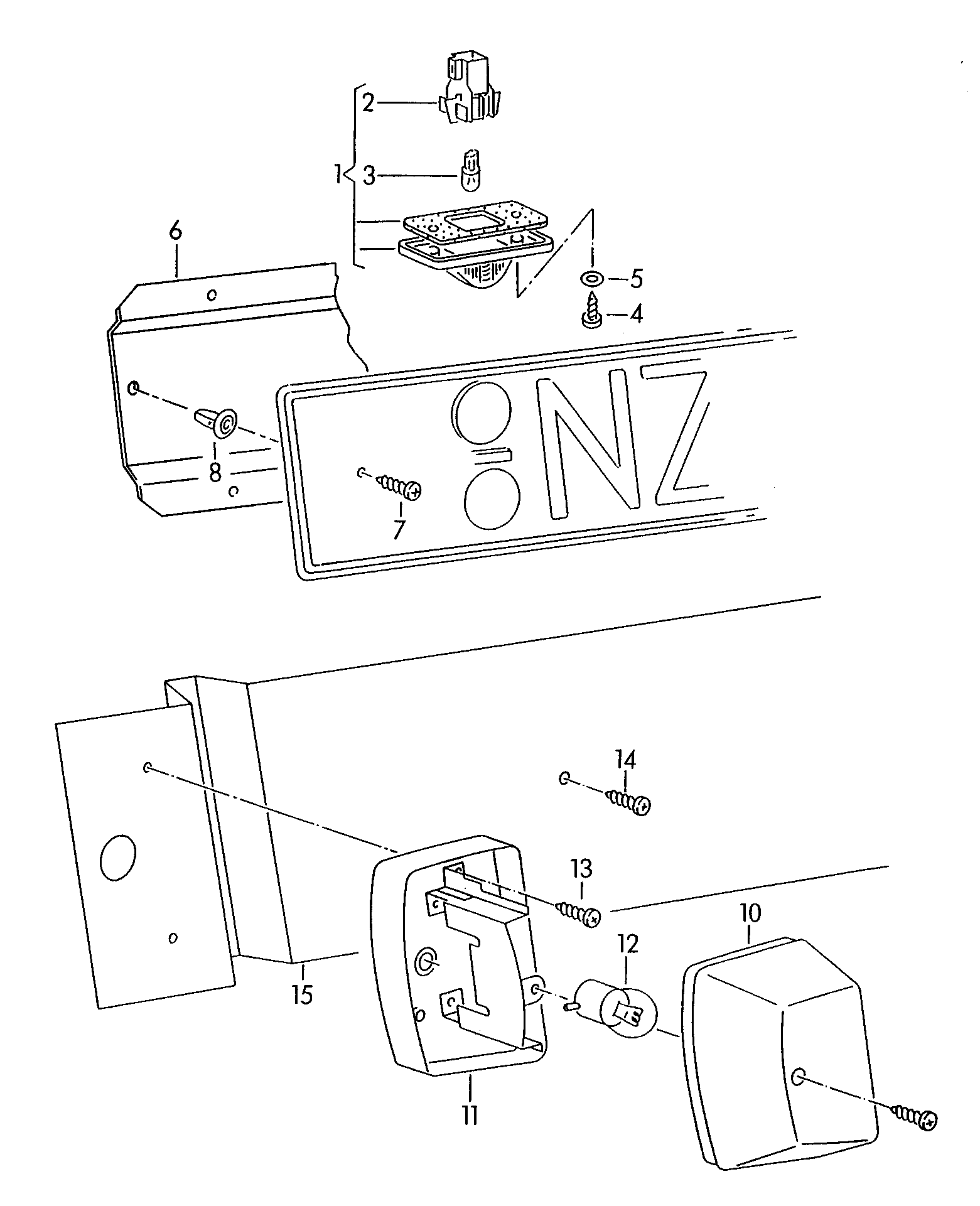 VW 283943111A - housing with lens inparts.fi