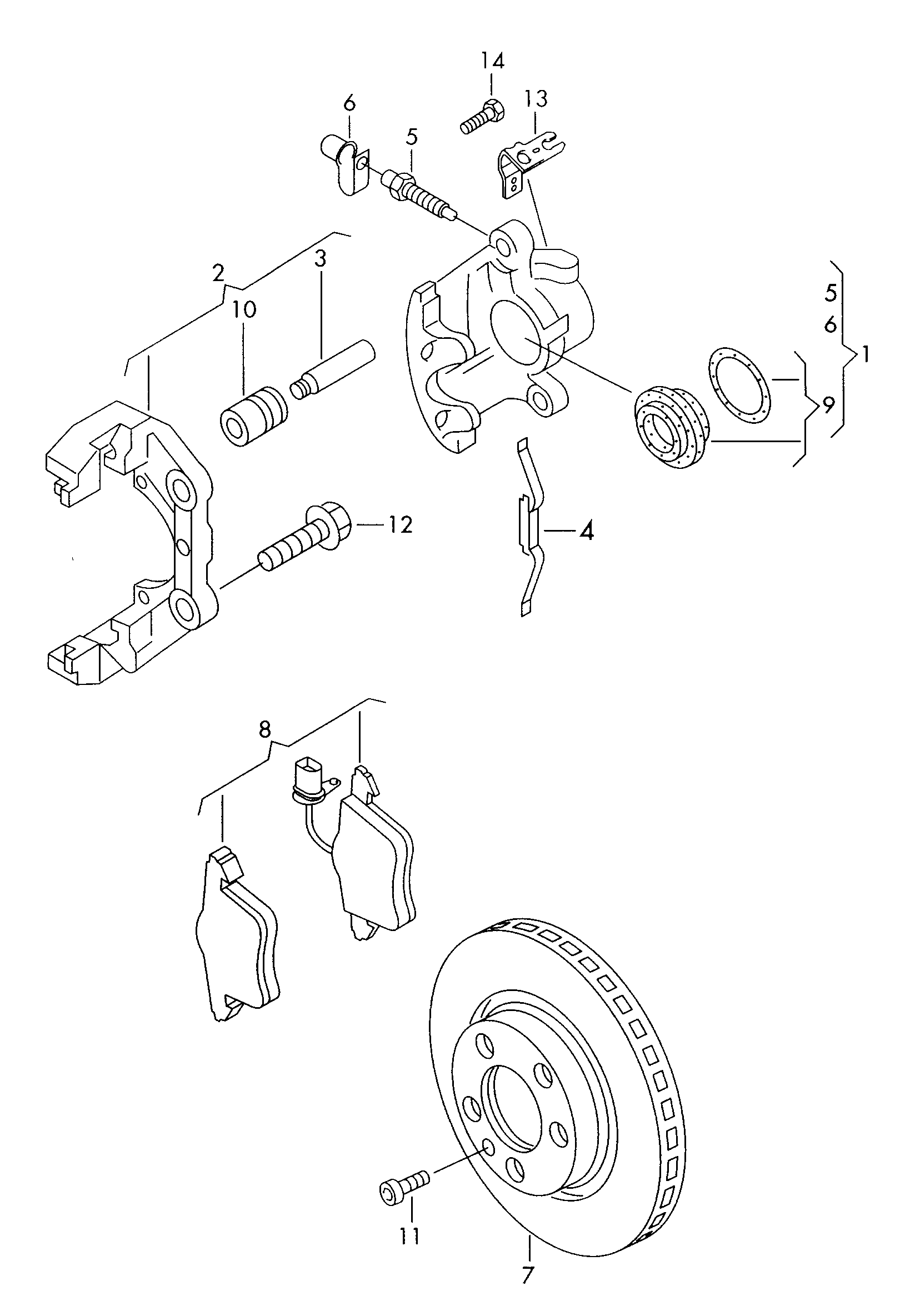 VAG 7D0 615 123 B - Jarrusatula inparts.fi